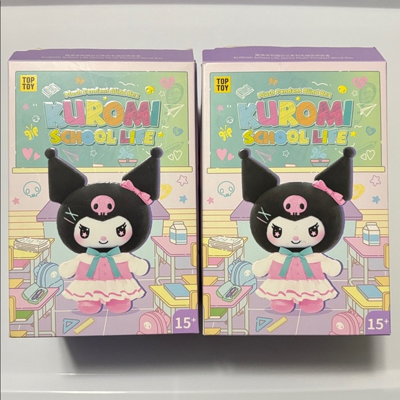 MINISO KUROMI School Life Bundle! - Aqua and Pink White - Picture 2 of 5